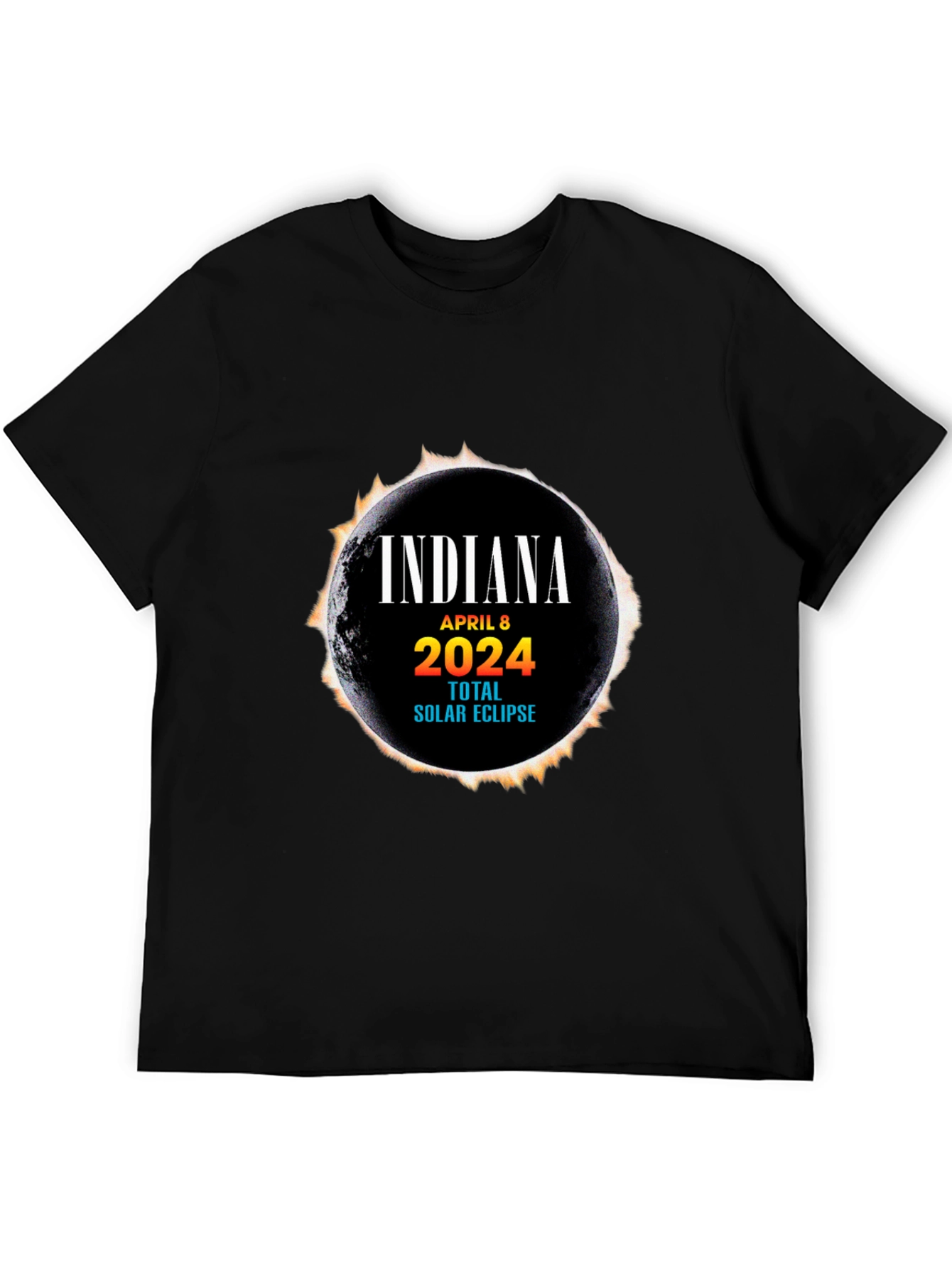 Indiana April 8 2024 Total Solar Eclipse T-Shirt
