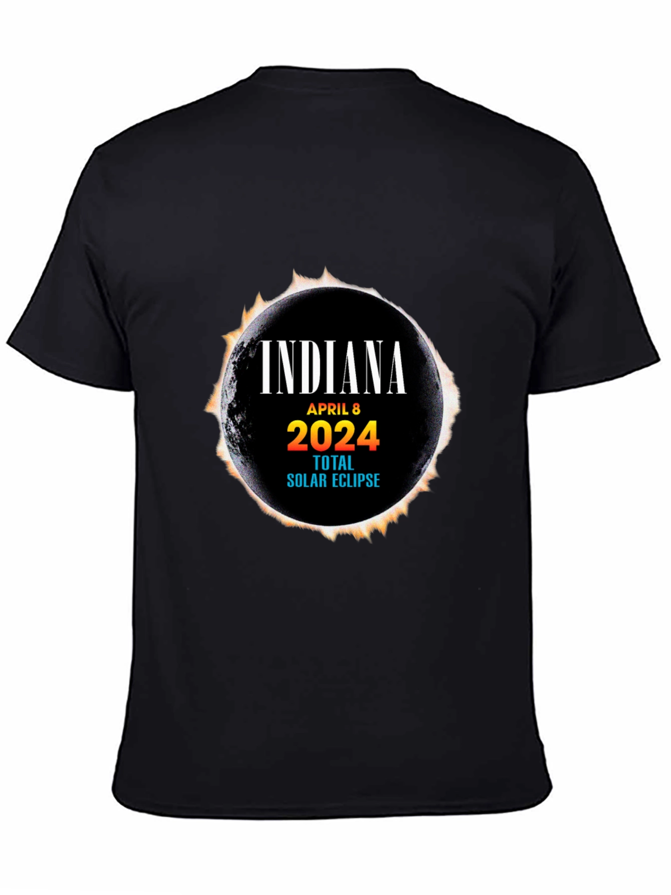 Indiana April 8 2024 Total Solar Eclipse T-Shirt