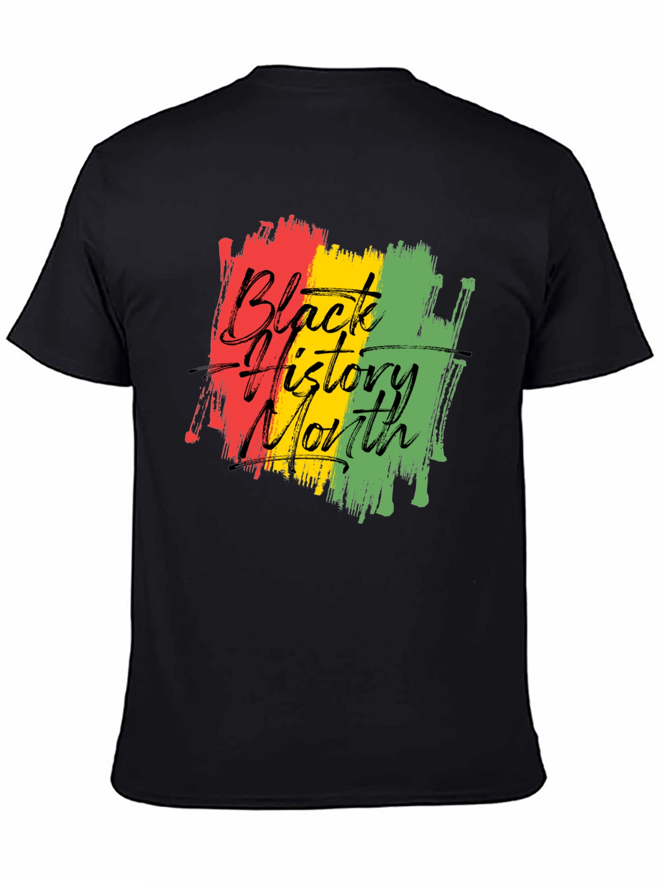 Black History Month Graphic Tee - Unisex Black T-Shirt