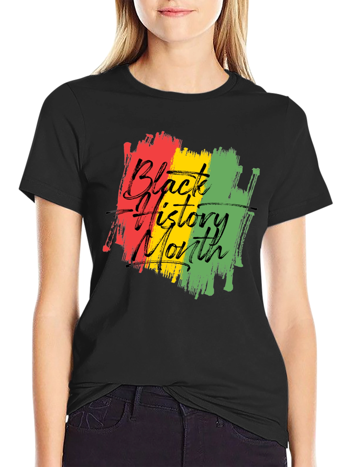 Black History Month Graphic Tee - Unisex Black T-Shirt