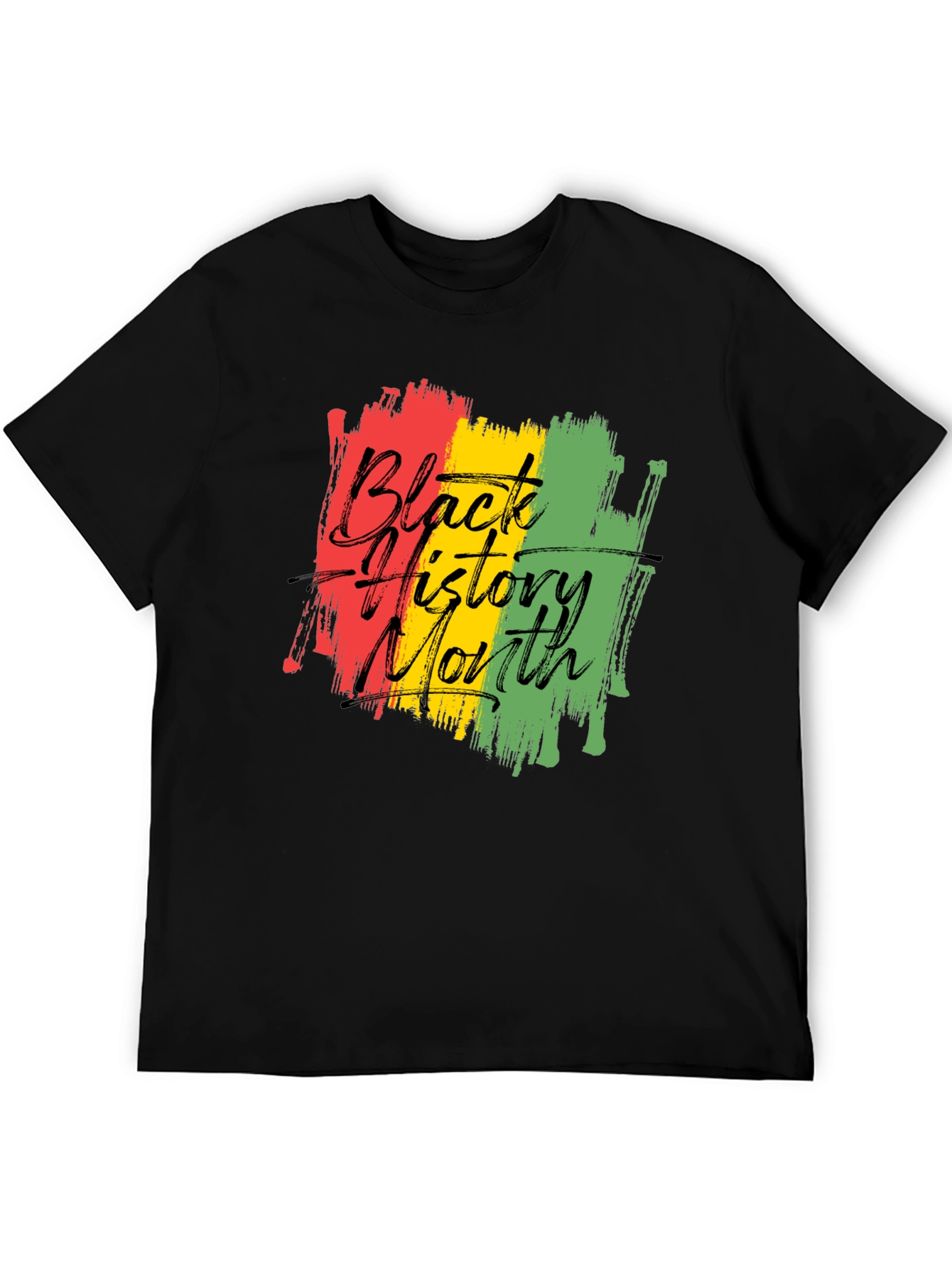Black History Month Graphic Tee - Unisex Black T-Shirt