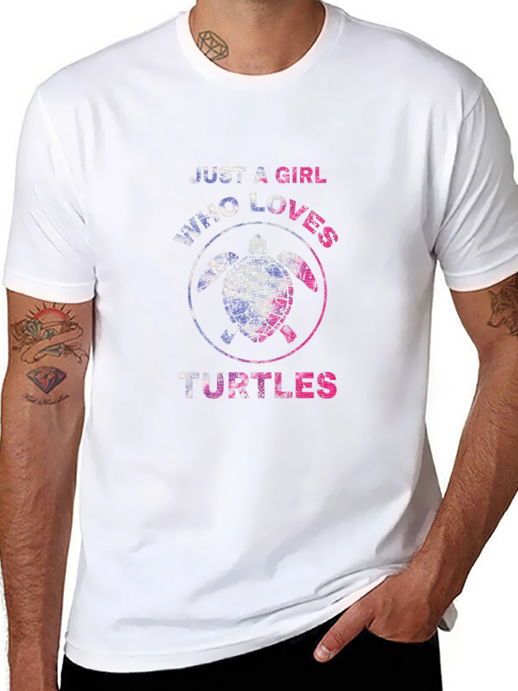 Just A Girl Who Loves Turtles T-Shirt