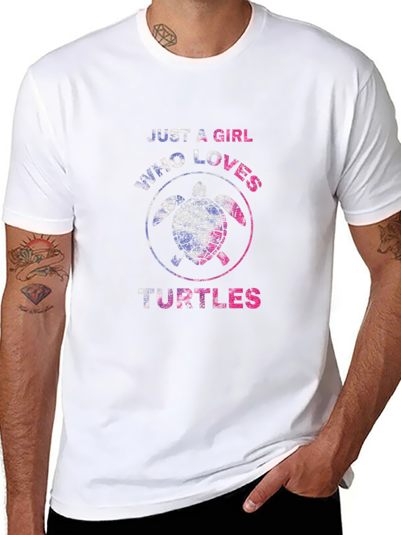 Just A Girl Who Loves Turtles T-Shirt