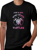 Just A Girl Who Loves Turtles T-Shirt