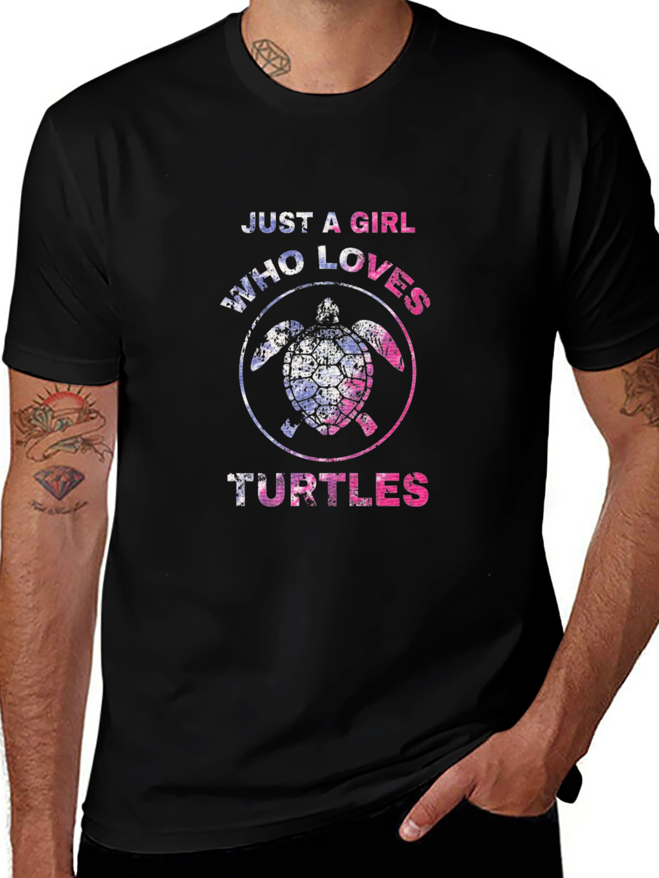 Just A Girl Who Loves Turtles T-Shirt