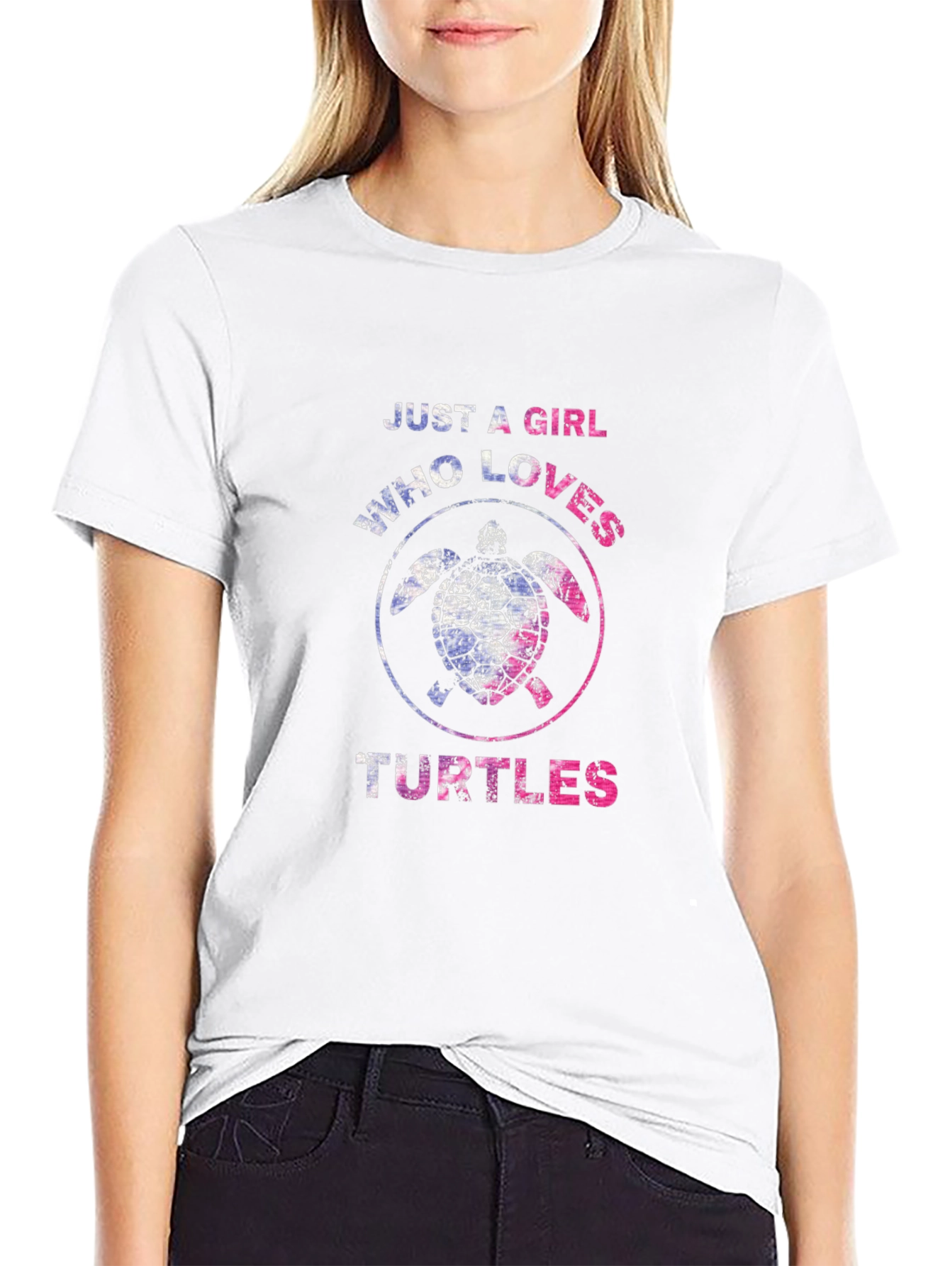 Just A Girl Who Loves Turtles T-Shirt