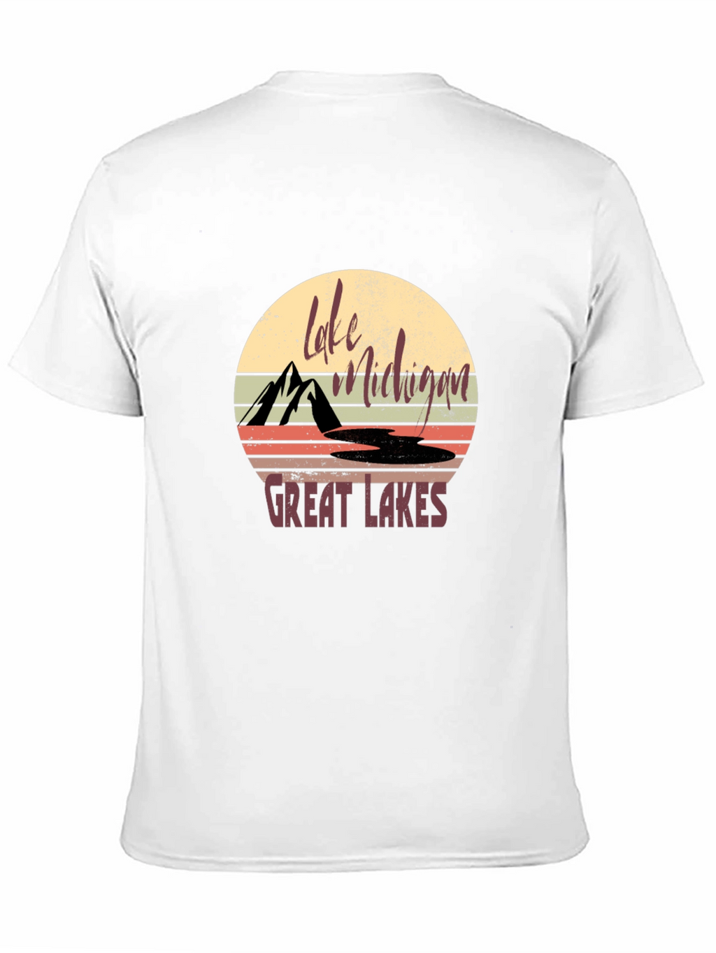 Lake Michigan Great Lakes Graphic Tee