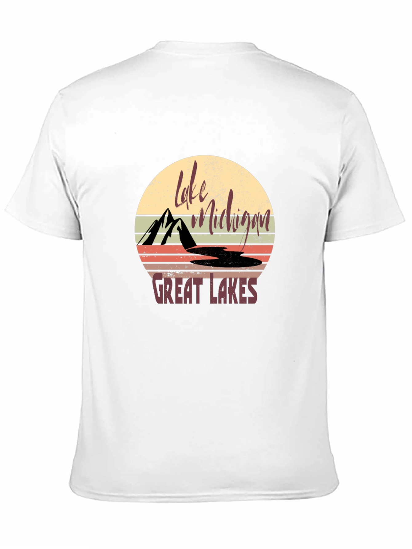 Lake Michigan Great Lakes Graphic Tee