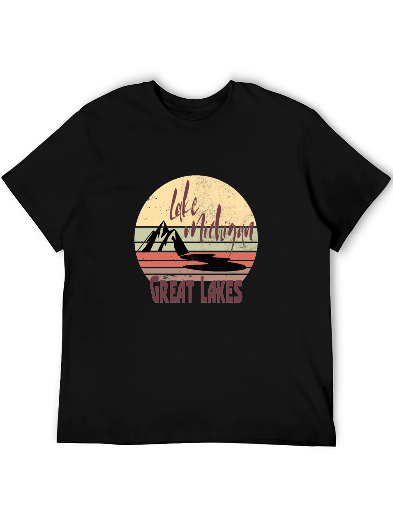Lake Michigan Great Lakes Graphic Tee