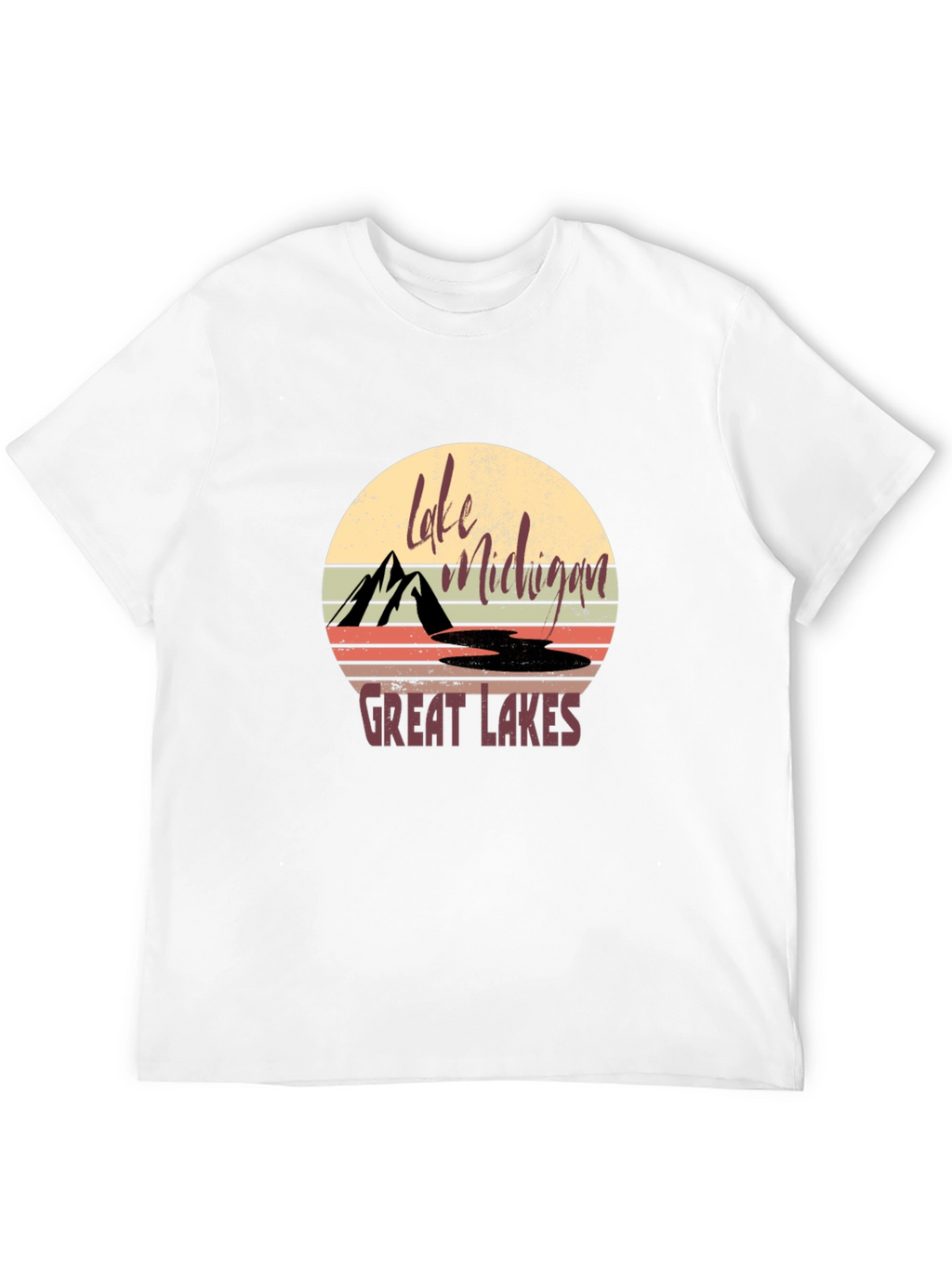 Lake Michigan Great Lakes Graphic Tee