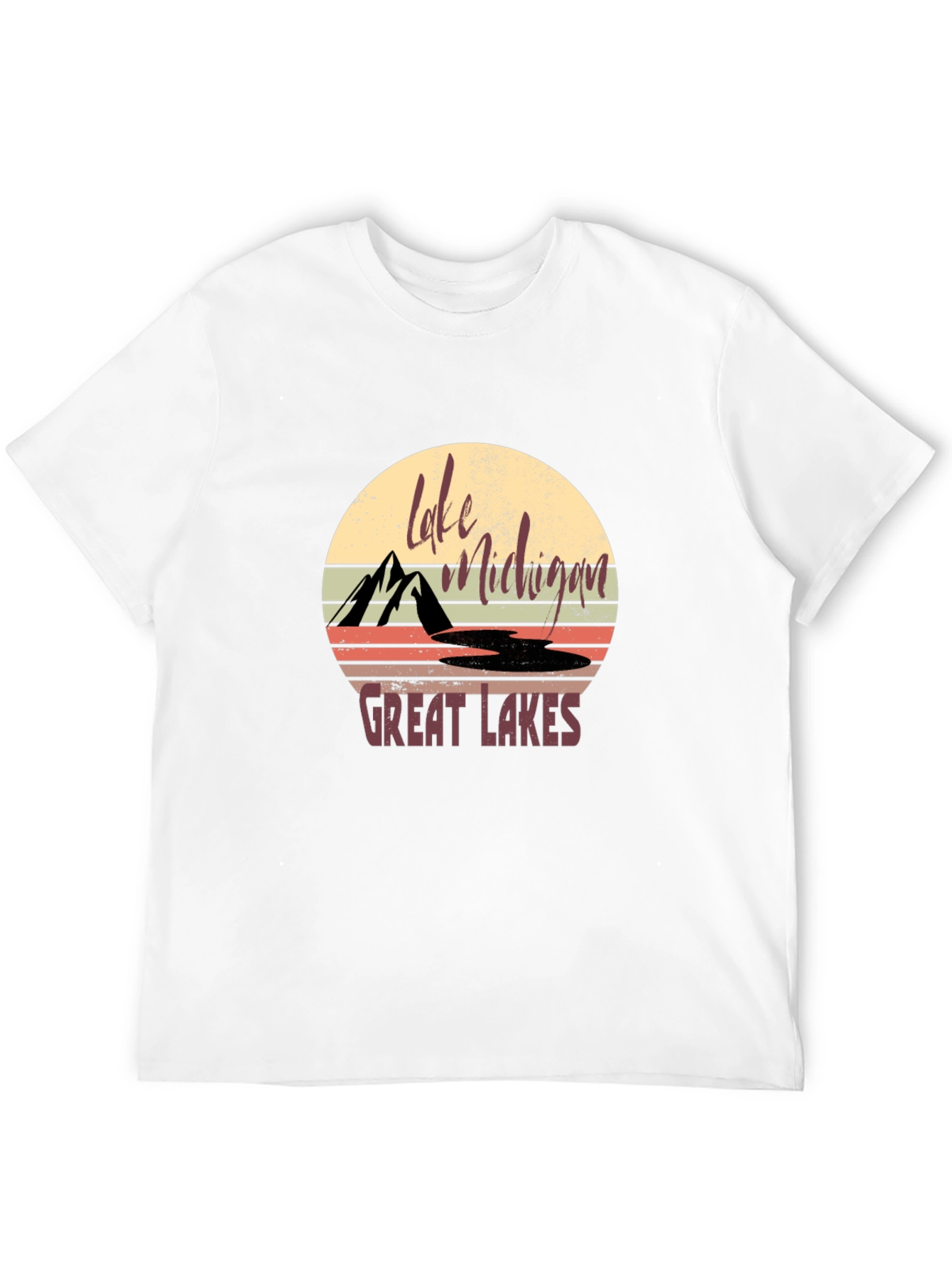 Lake Michigan Great Lakes Graphic Tee