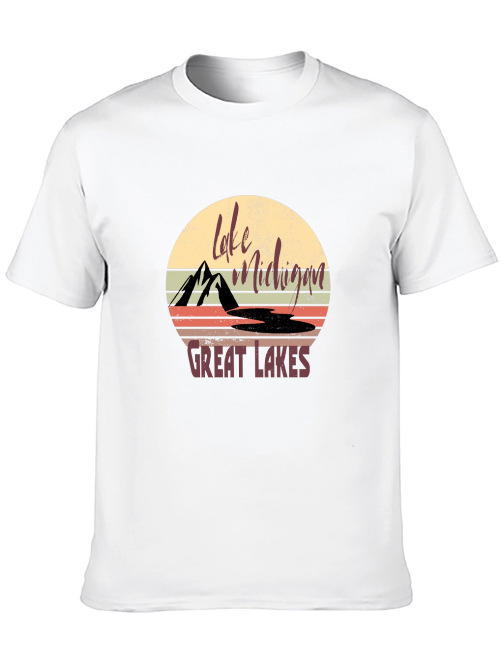 Lake Michigan Great Lakes Graphic Tee