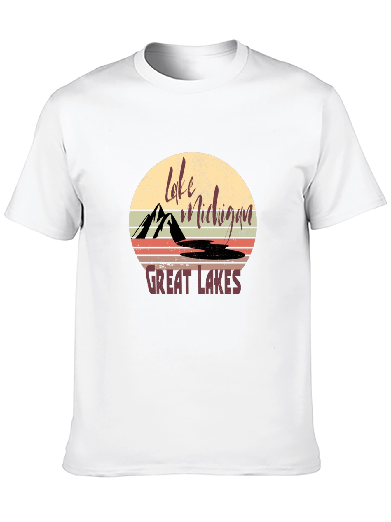 Lake Michigan Great Lakes Graphic Tee