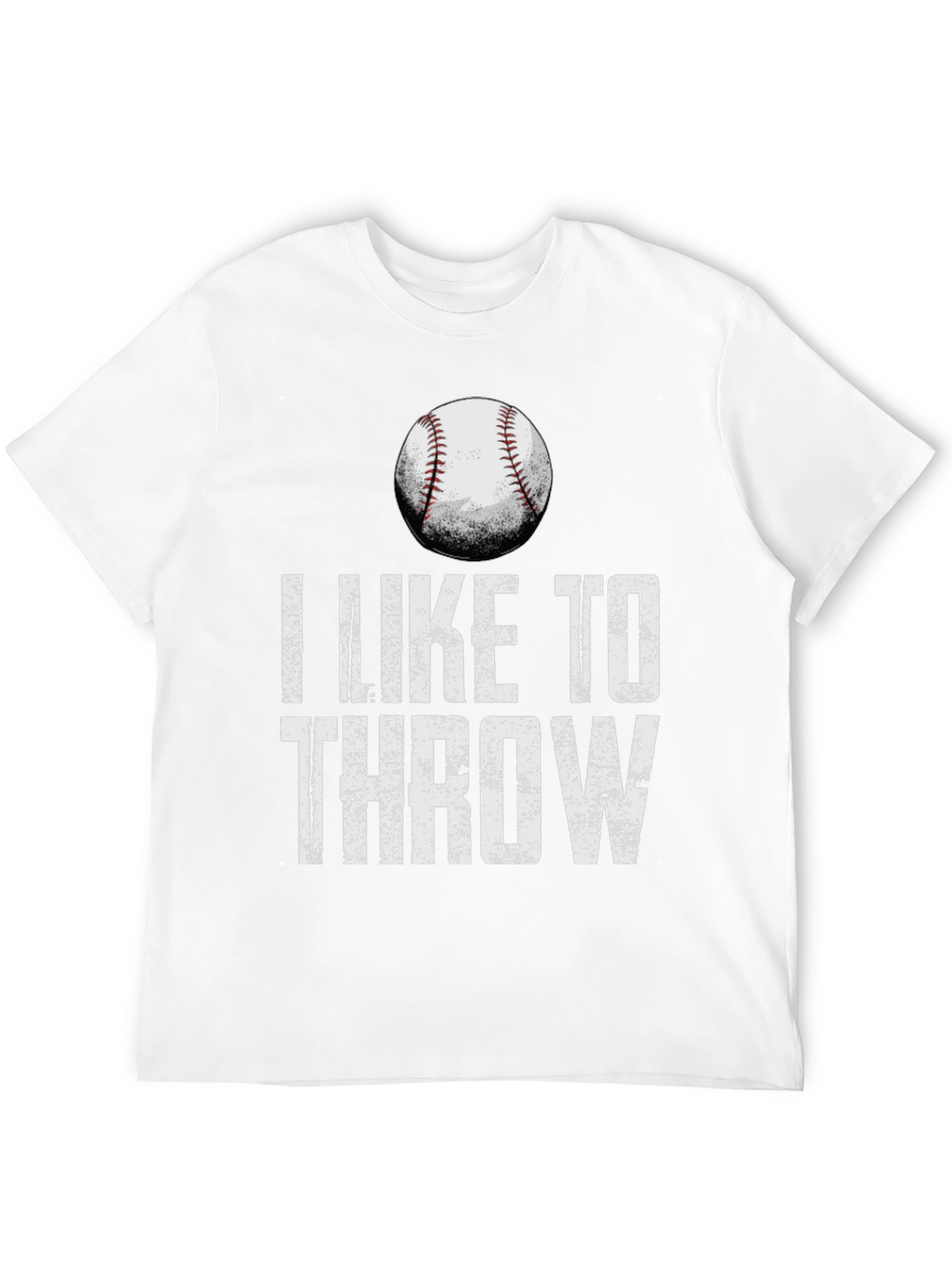 I Like to Throw Baseball Graphic Tee