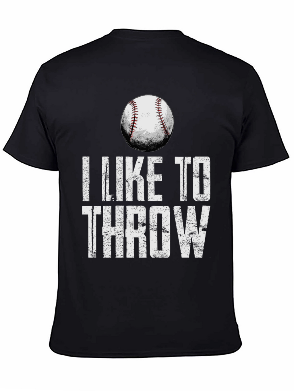 I Like to Throw Baseball Graphic Tee