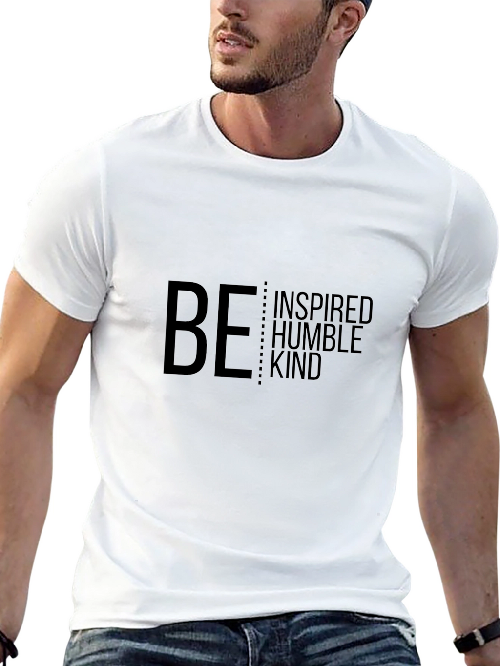 Be Inspired Humble Kind Black T-Shirt