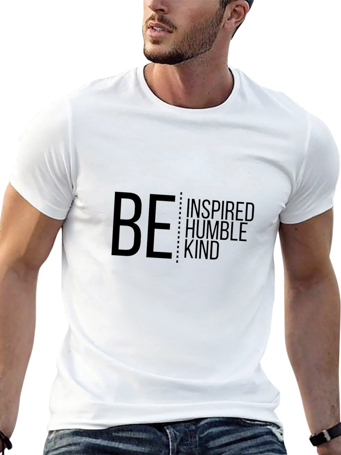 Be Inspired Humble Kind Black T-Shirt