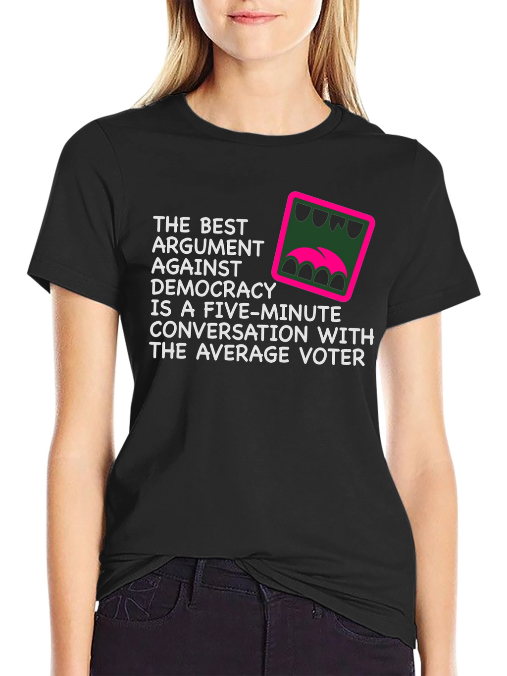 Democracy Argument Graphic T-Shirt