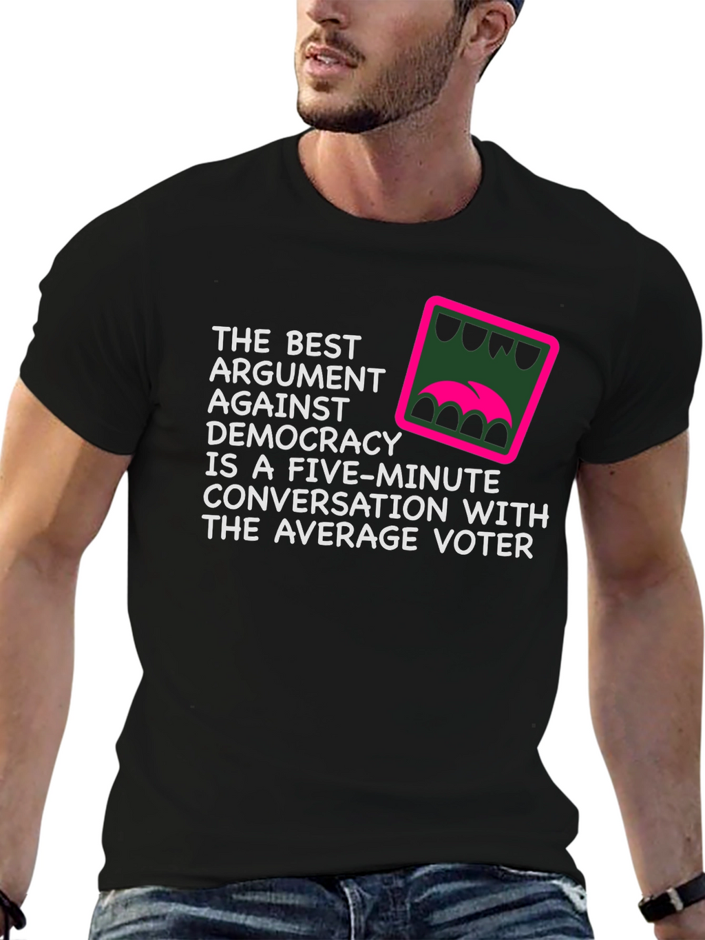 Democracy Argument Graphic T-Shirt