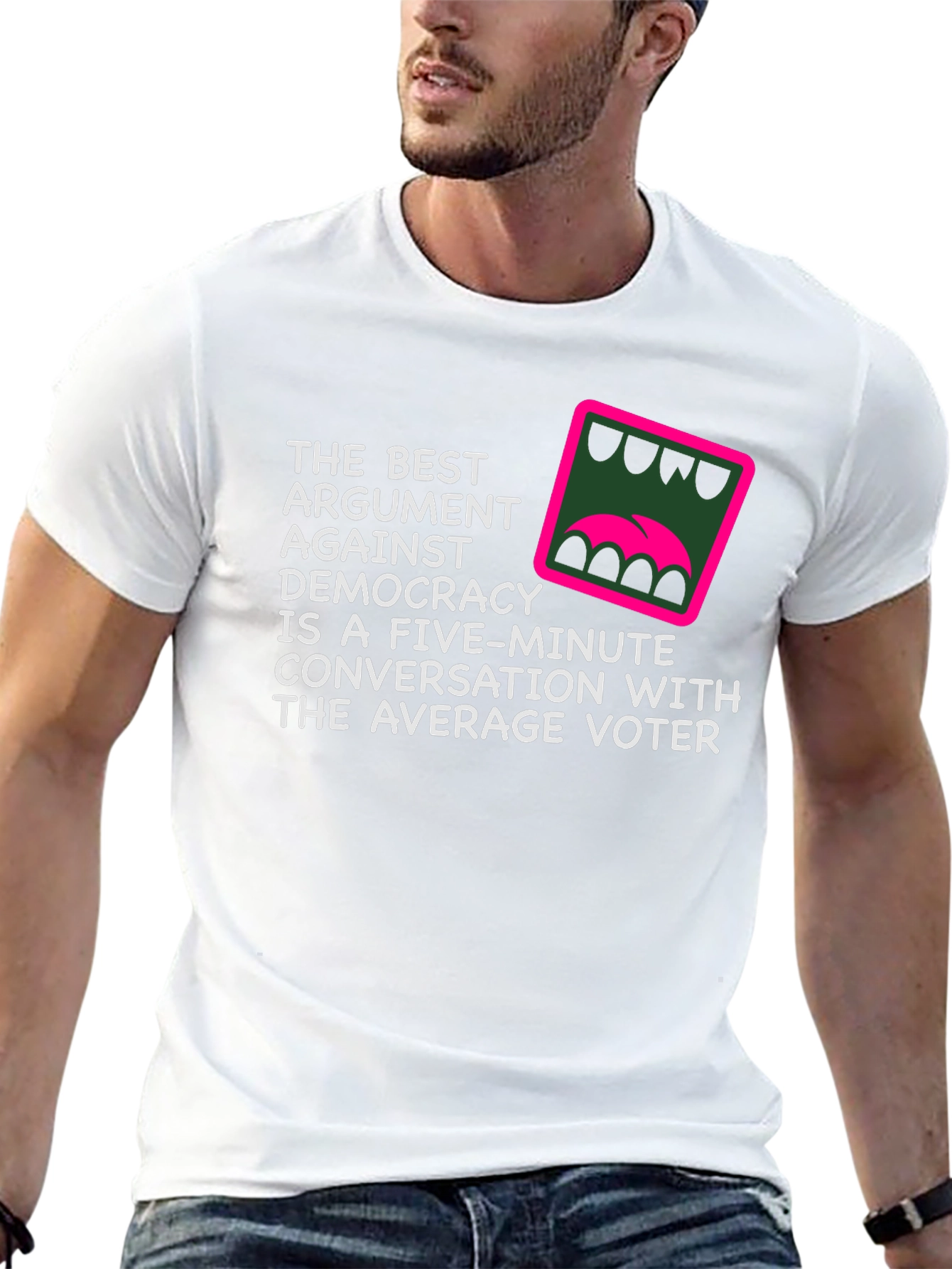 Democracy Argument Graphic T-Shirt