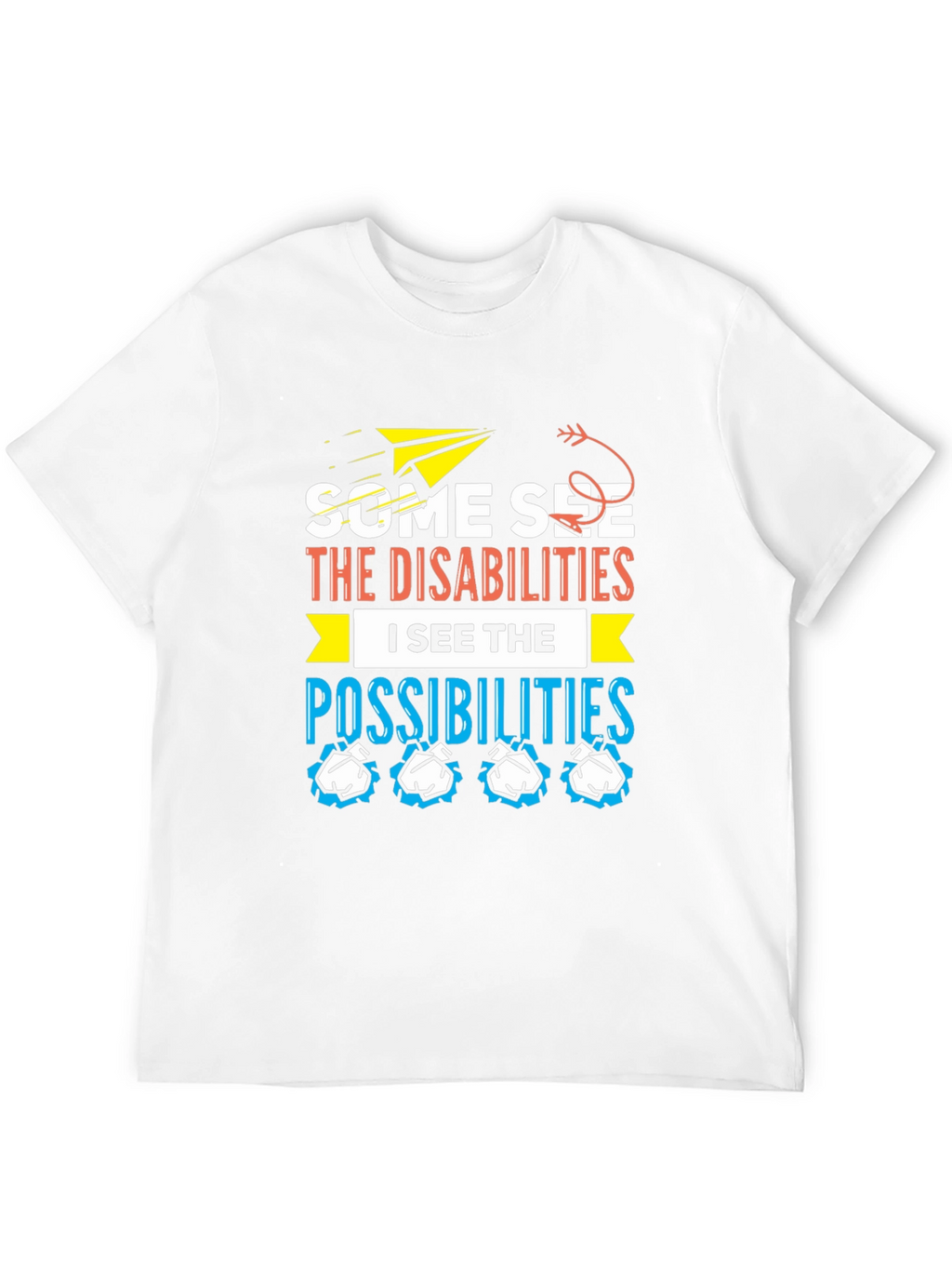 Inspirational Disability Awareness Graphic T-Shirt