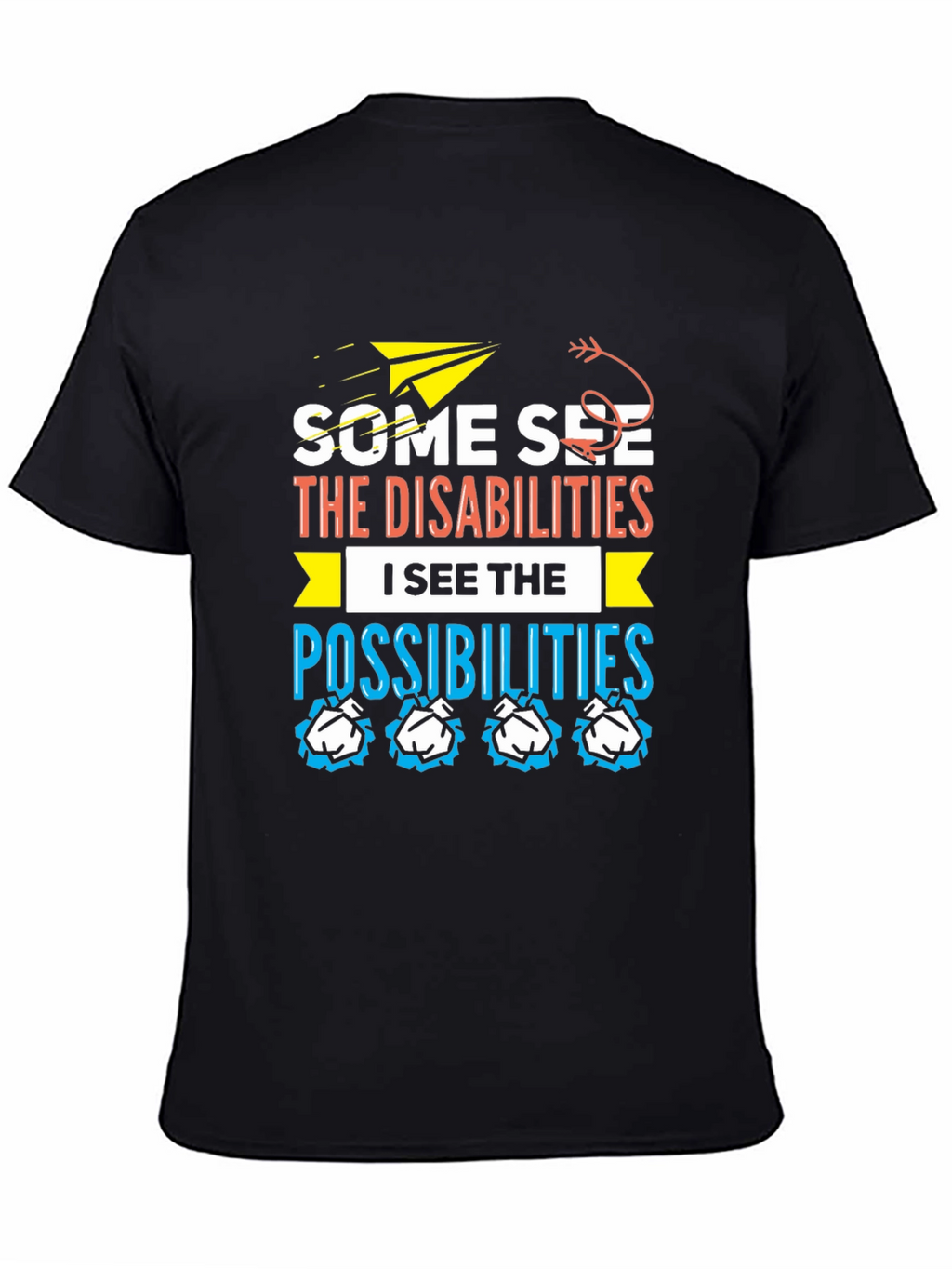 Inspirational Disability Awareness Graphic T-Shirt