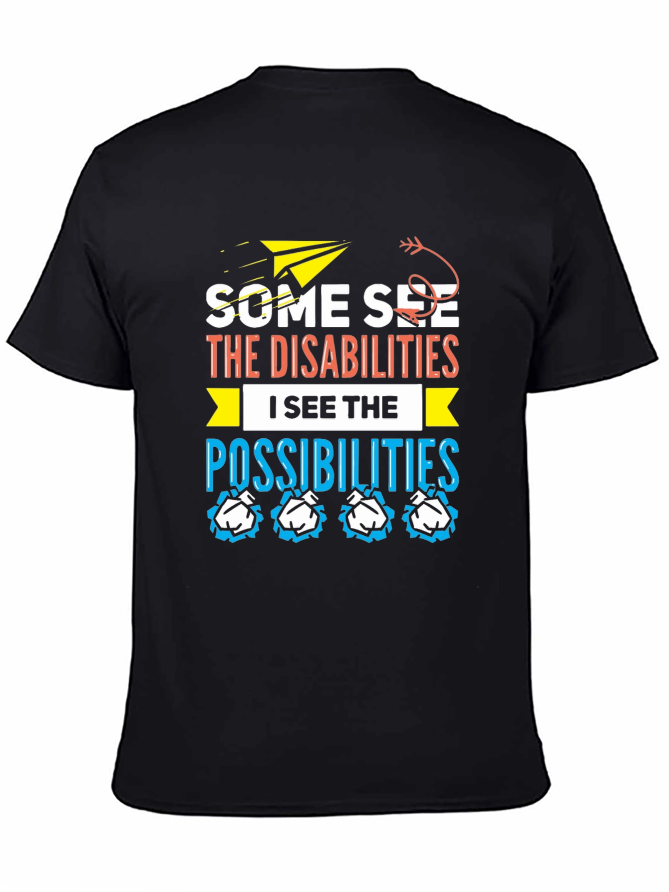 Inspirational Disability Awareness Graphic T-Shirt