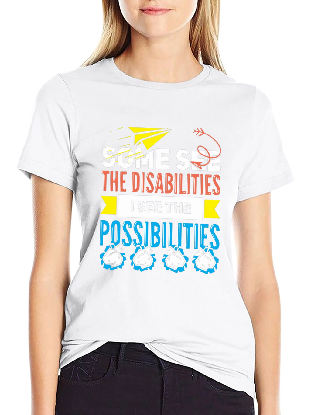 Inspirational Disability Awareness Graphic T-Shirt