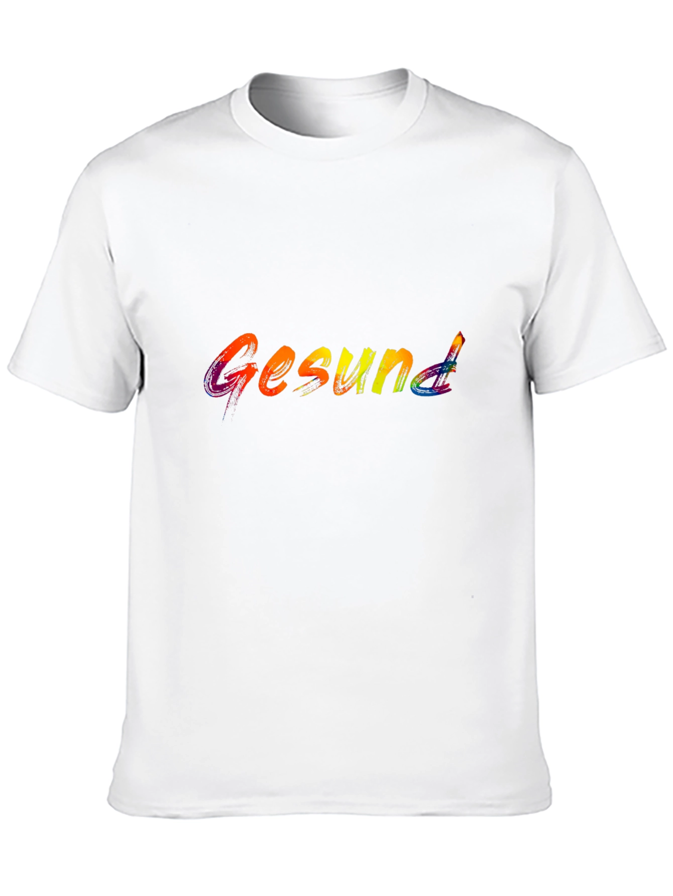 Gesund Rainbow T-Shirt - Healthy & Stylish