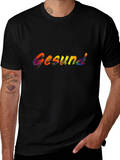 Gesund Rainbow T-Shirt - Healthy & Stylish