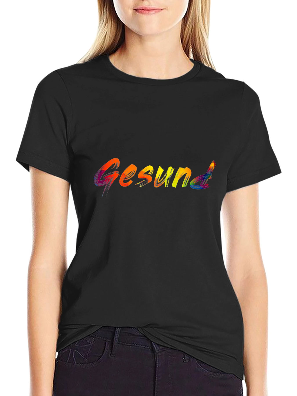 Gesund Rainbow T-Shirt - Healthy & Stylish
