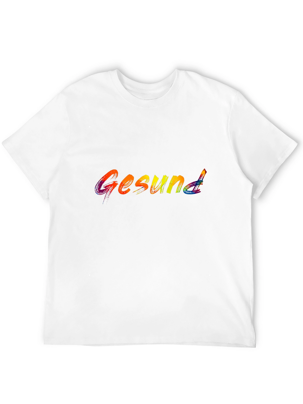 Gesund Rainbow T-Shirt - Healthy & Stylish