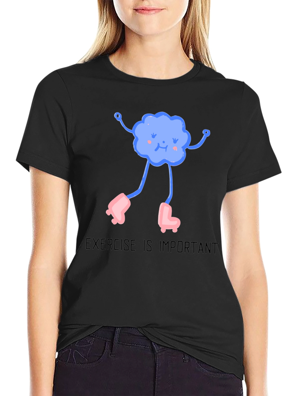 Exercise Cloud Graphic Tee