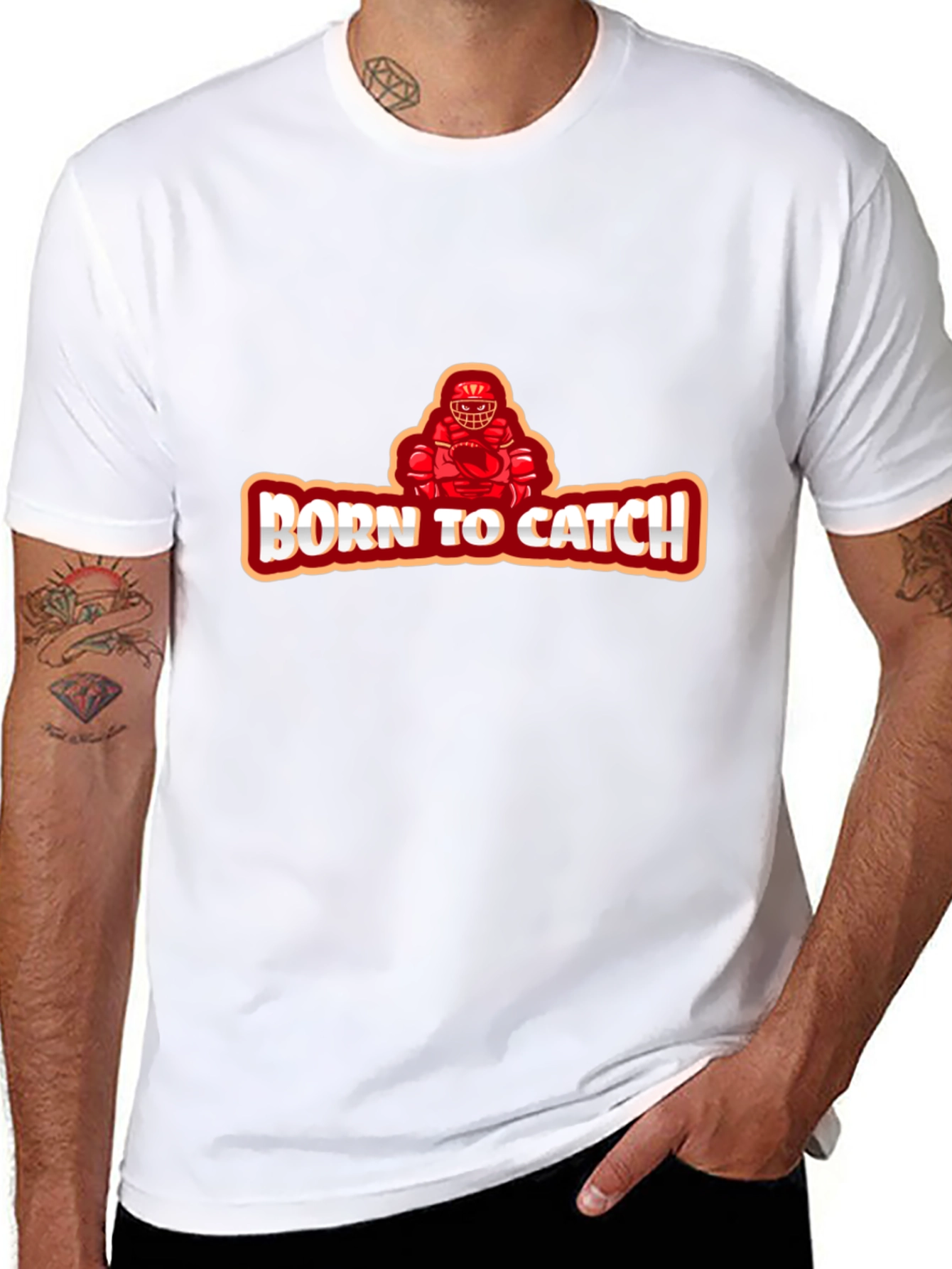 Born to Catch Football T-Shirt