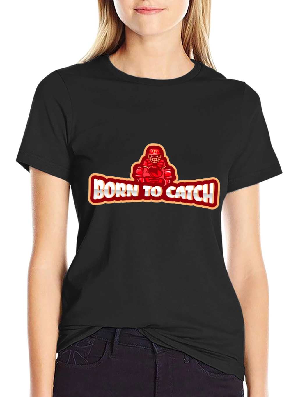 Born to Catch Football T-Shirt