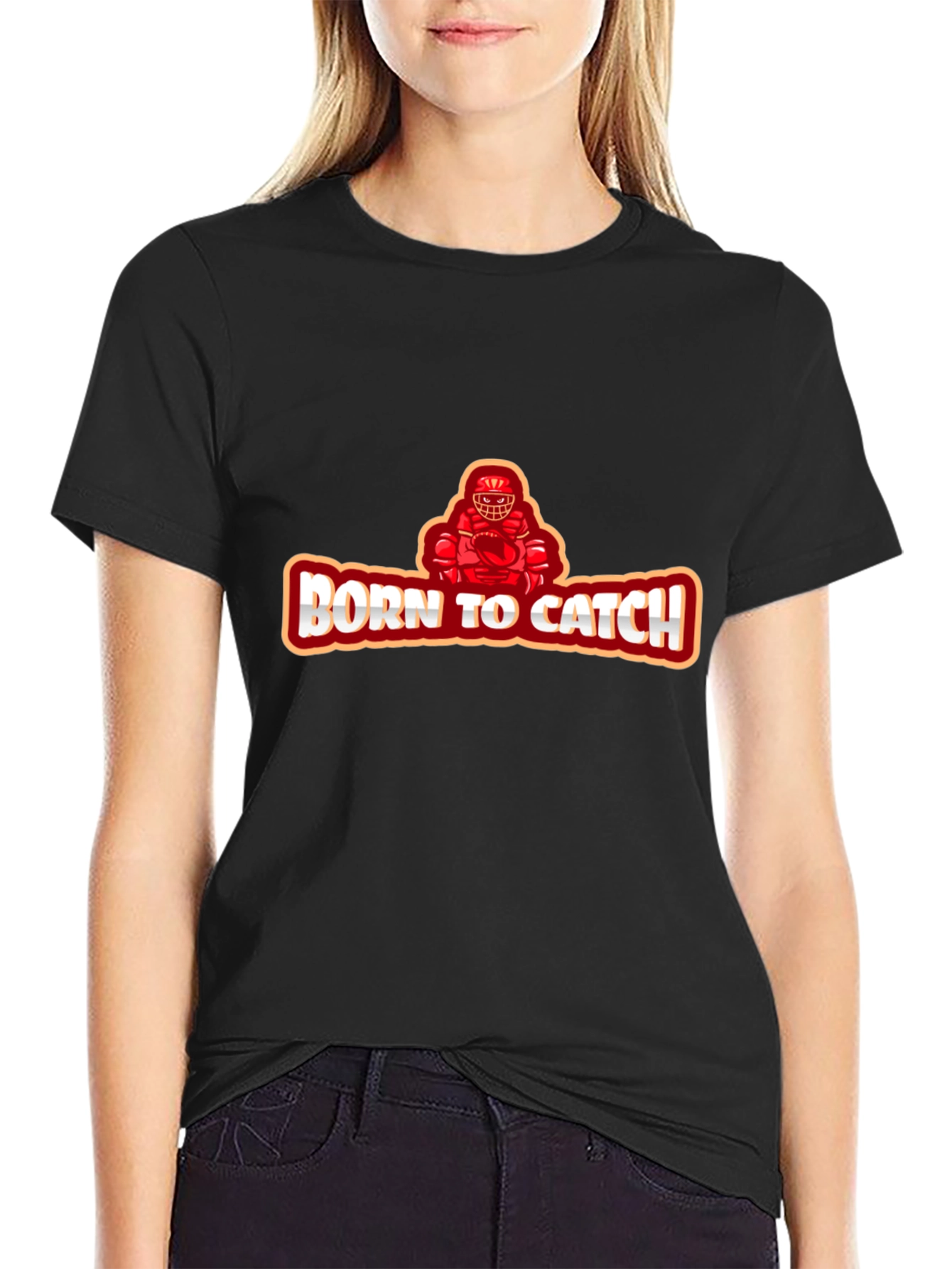 Born to Catch Football T-Shirt