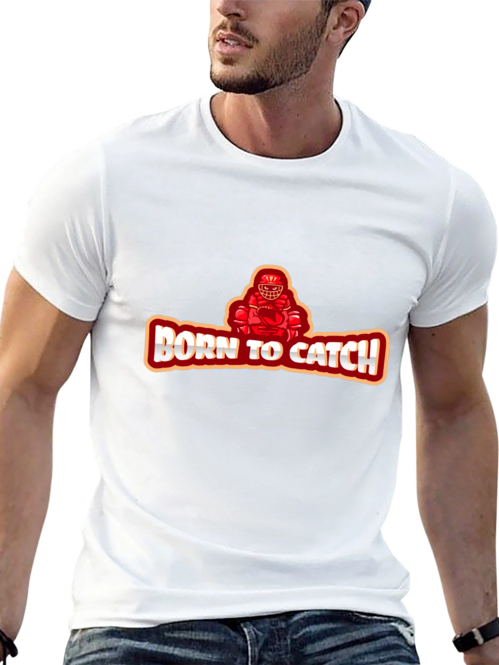Born to Catch Football T-Shirt