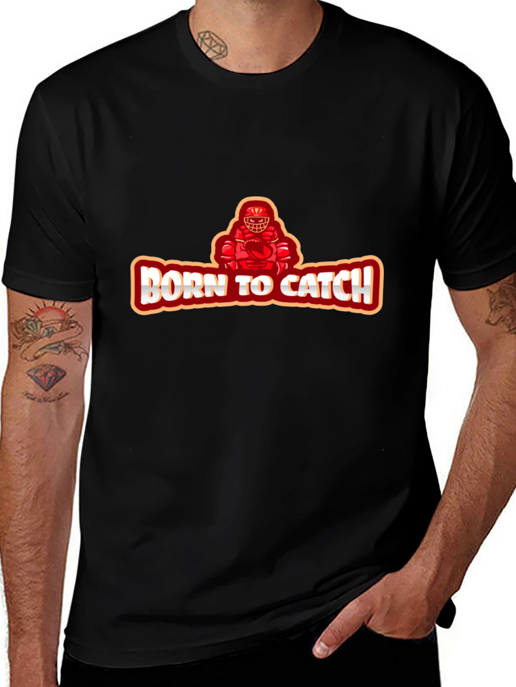 Born to Catch Football T-Shirt