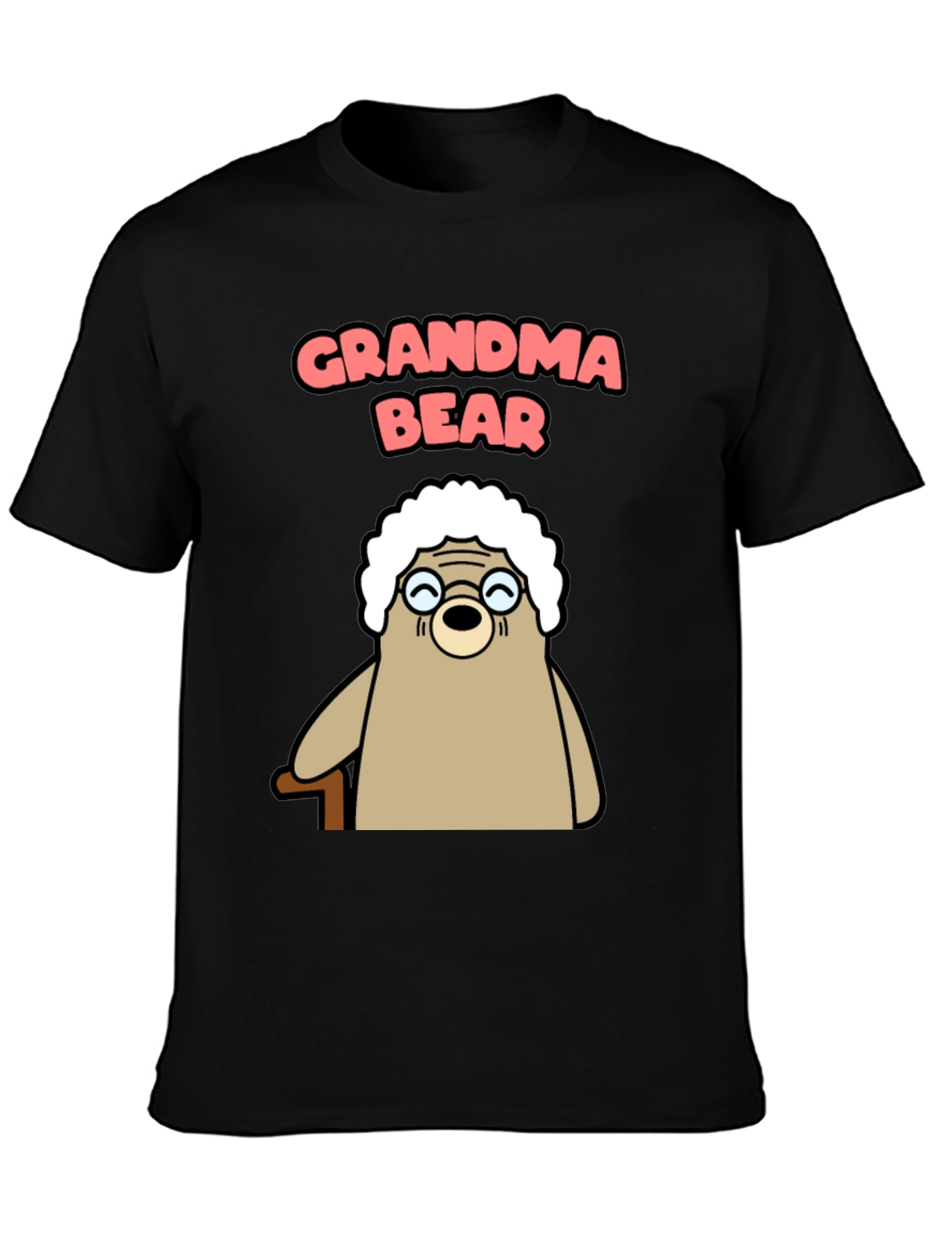 Grandma Bear T-Shirt - Funny Cartoon Bear Tee