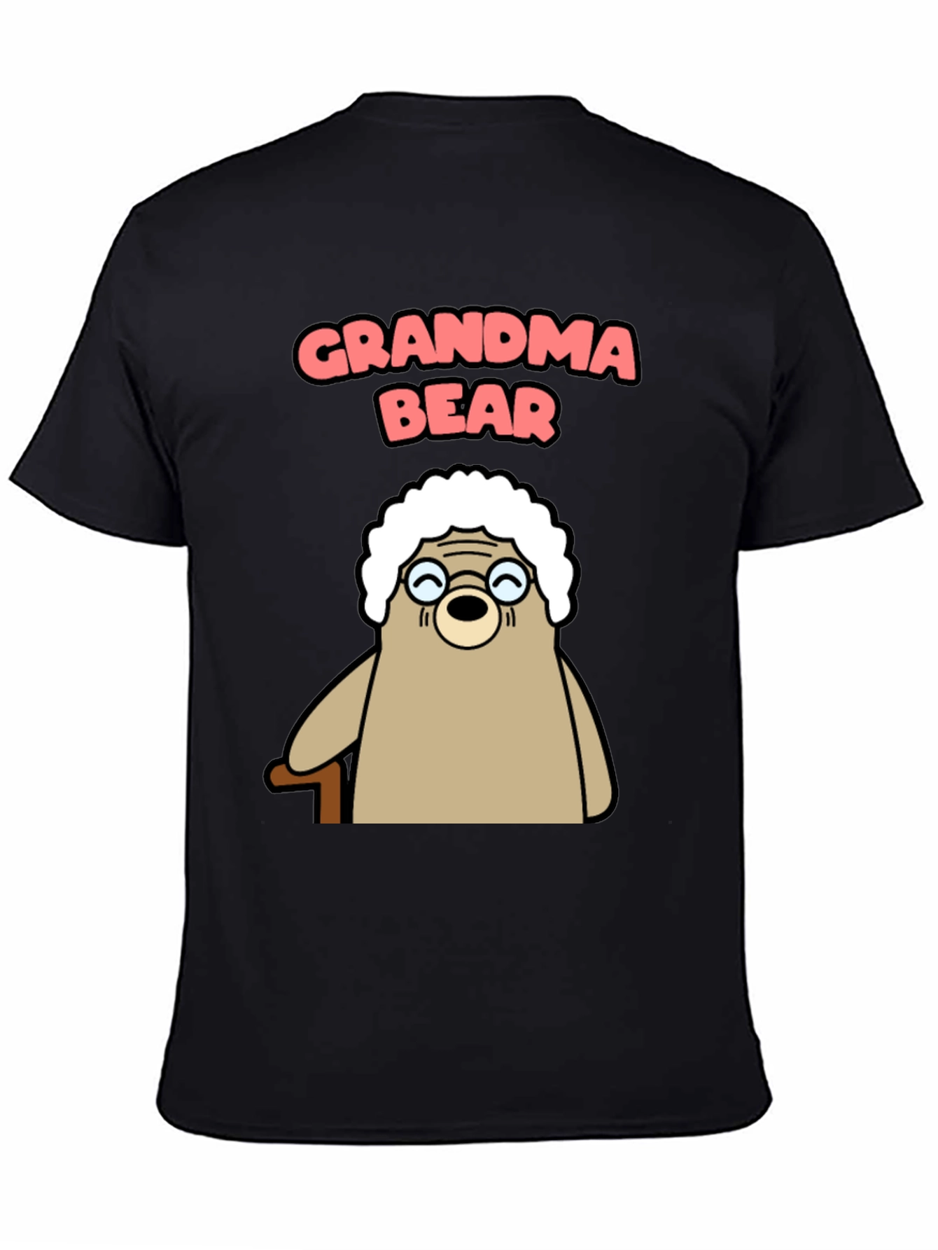 Grandma Bear T-Shirt - Funny Cartoon Bear Tee