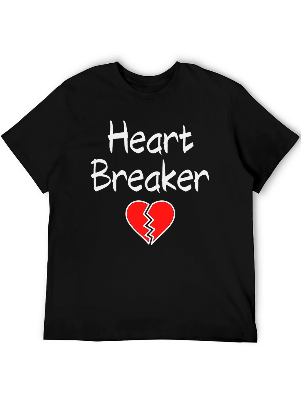 Heart Breaker Graphic Tee - Mens T-Shirt