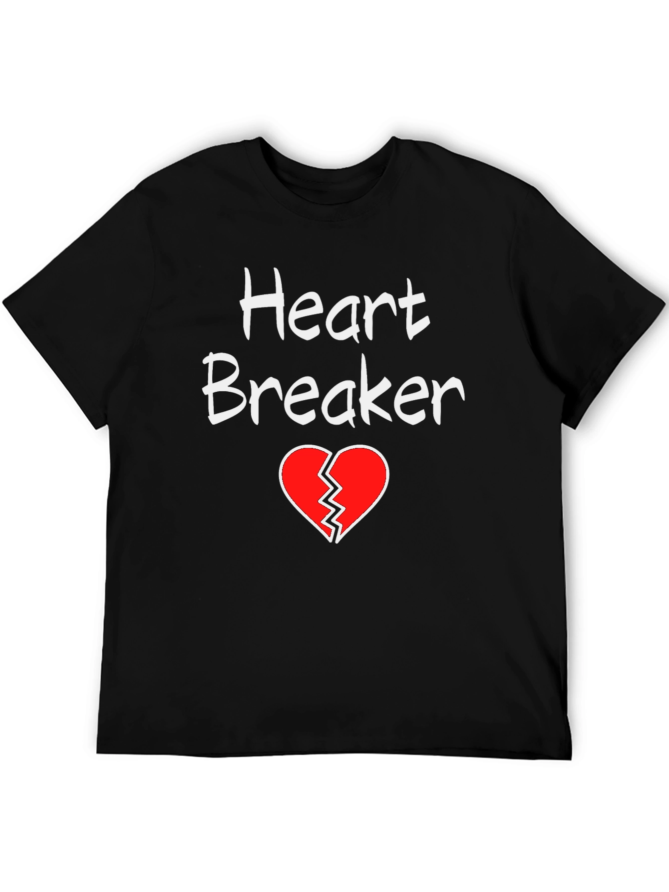 Heart Breaker Graphic Tee - Mens T-Shirt