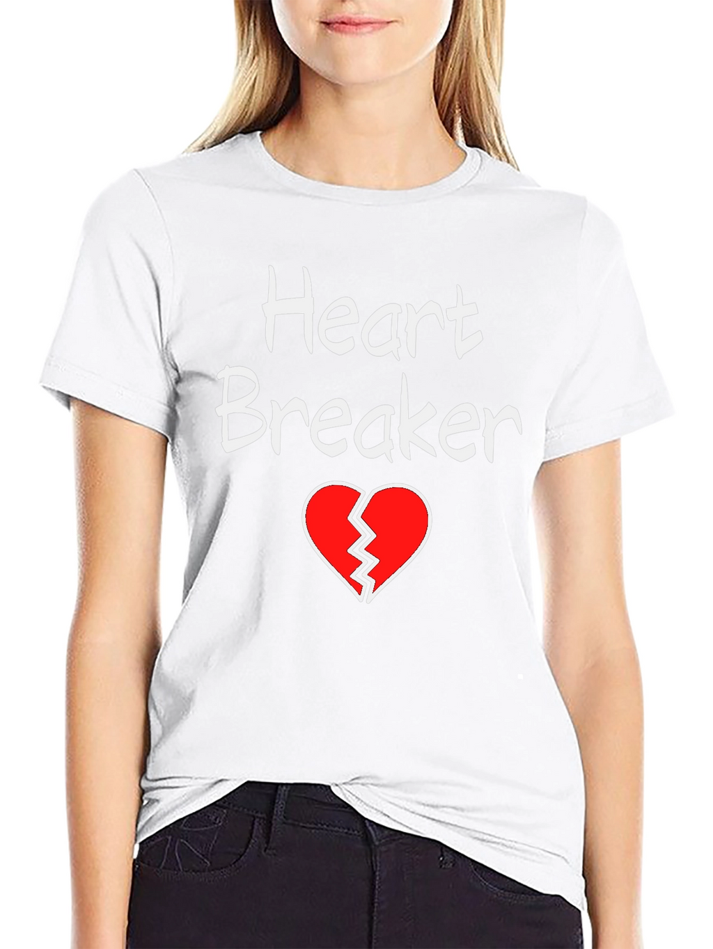 Heart Breaker Graphic Tee - Mens T-Shirt