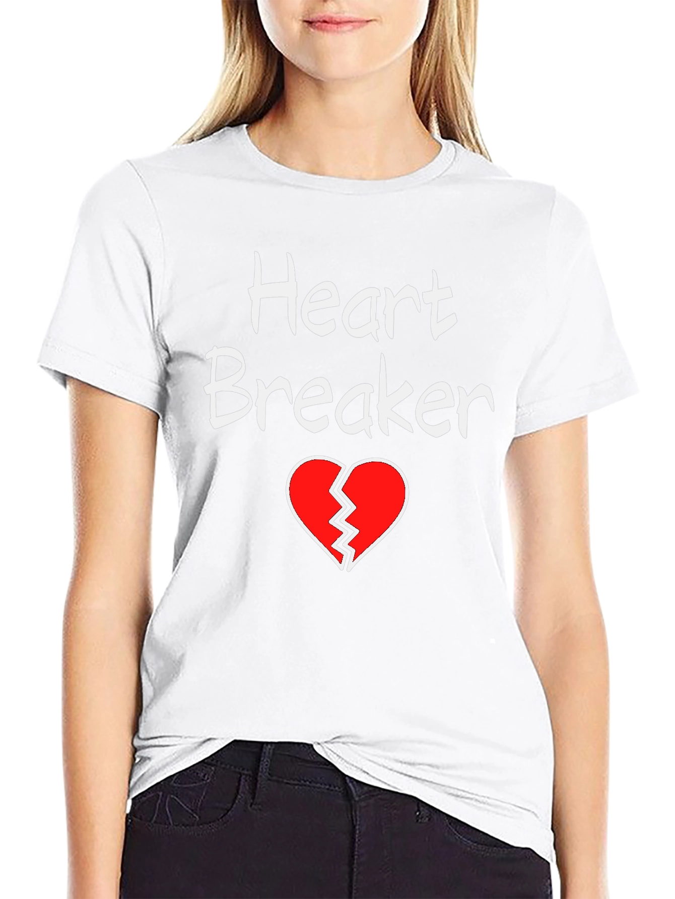 Heart Breaker Graphic Tee - Mens T-Shirt