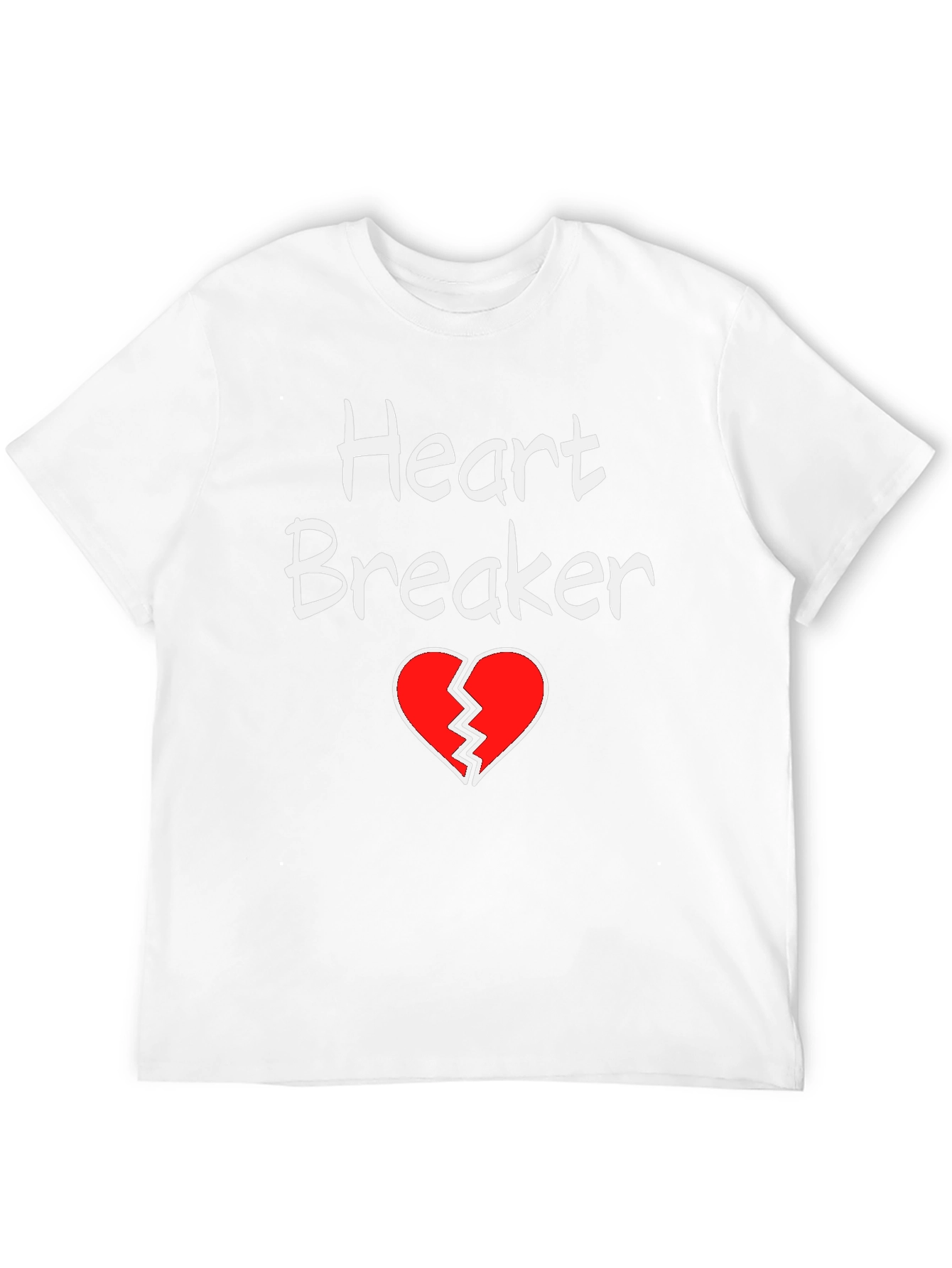 Heart Breaker Graphic Tee - Mens T-Shirt
