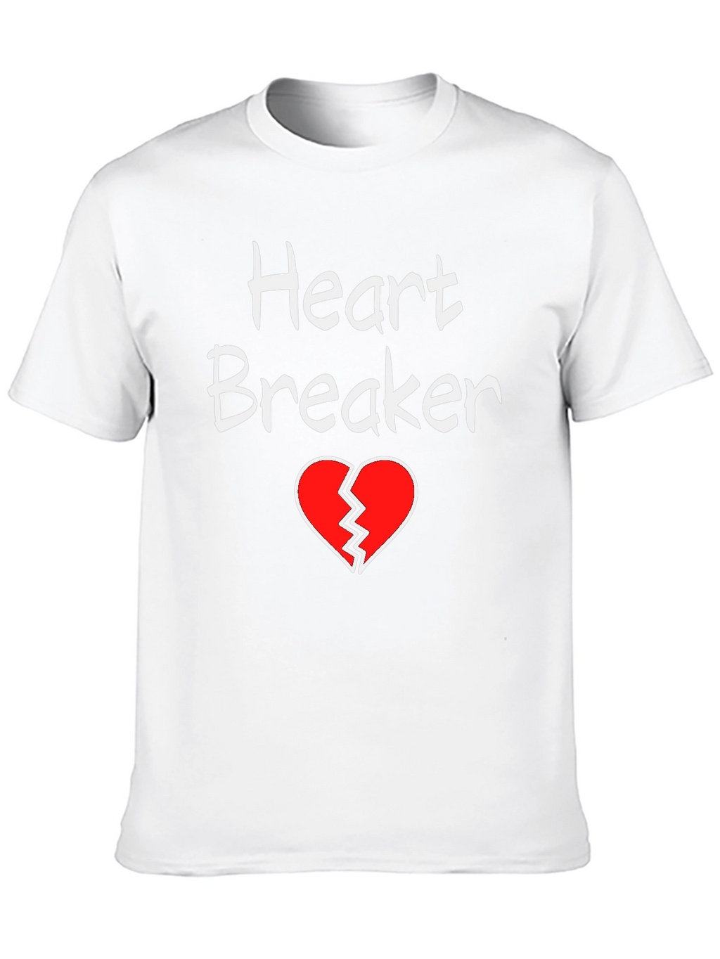 Heart Breaker Graphic Tee - Mens T-Shirt