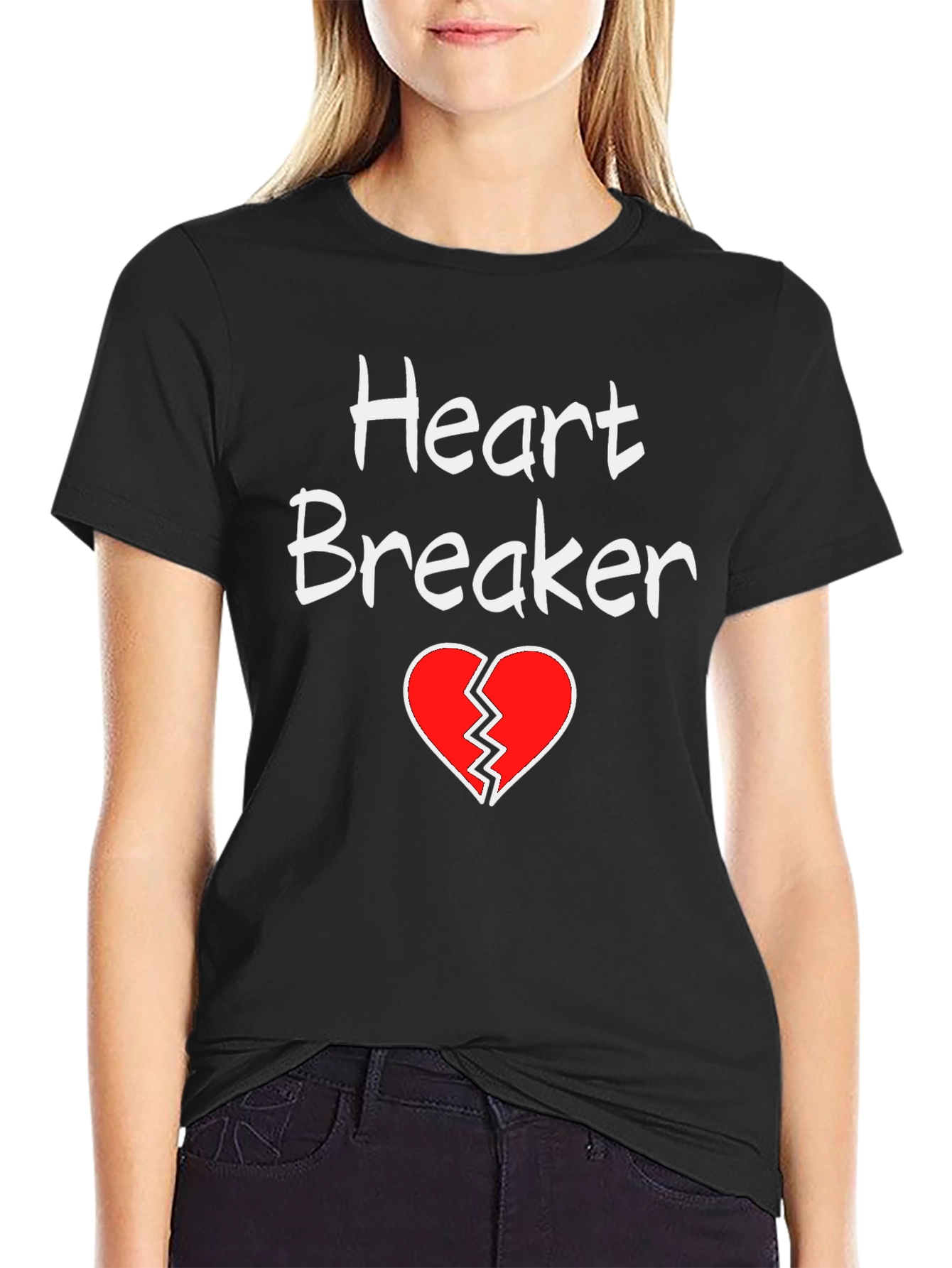 Heart Breaker Graphic Tee - Mens T-Shirt