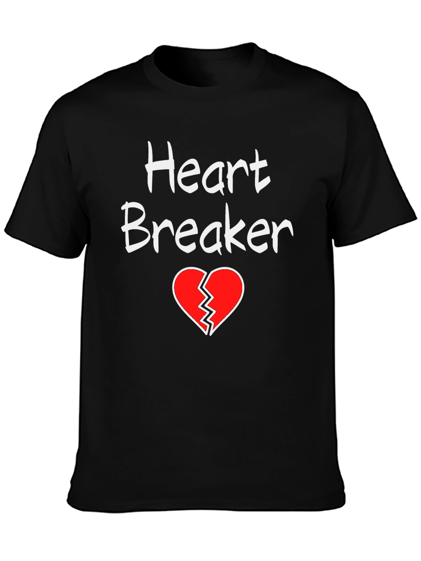 Heart Breaker Graphic Tee - Mens T-Shirt
