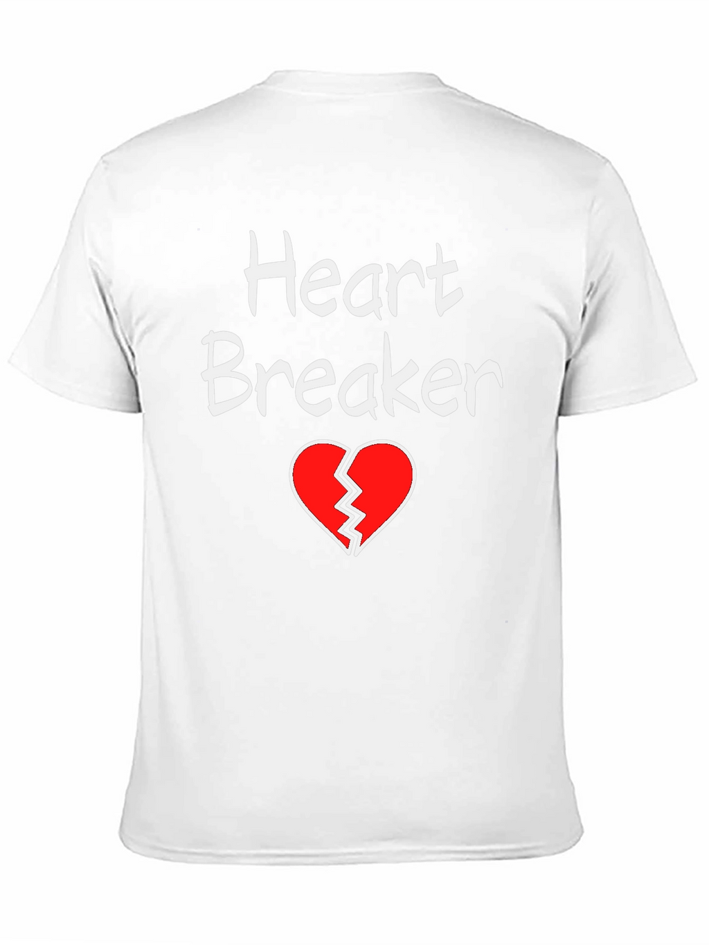 Heart Breaker Graphic Tee - Mens T-Shirt