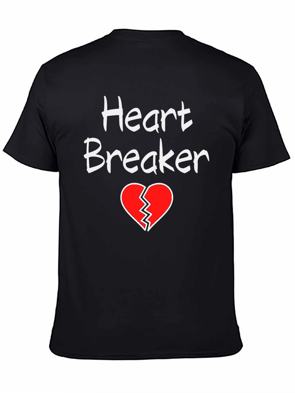 Heart Breaker Graphic Tee - Mens T-Shirt